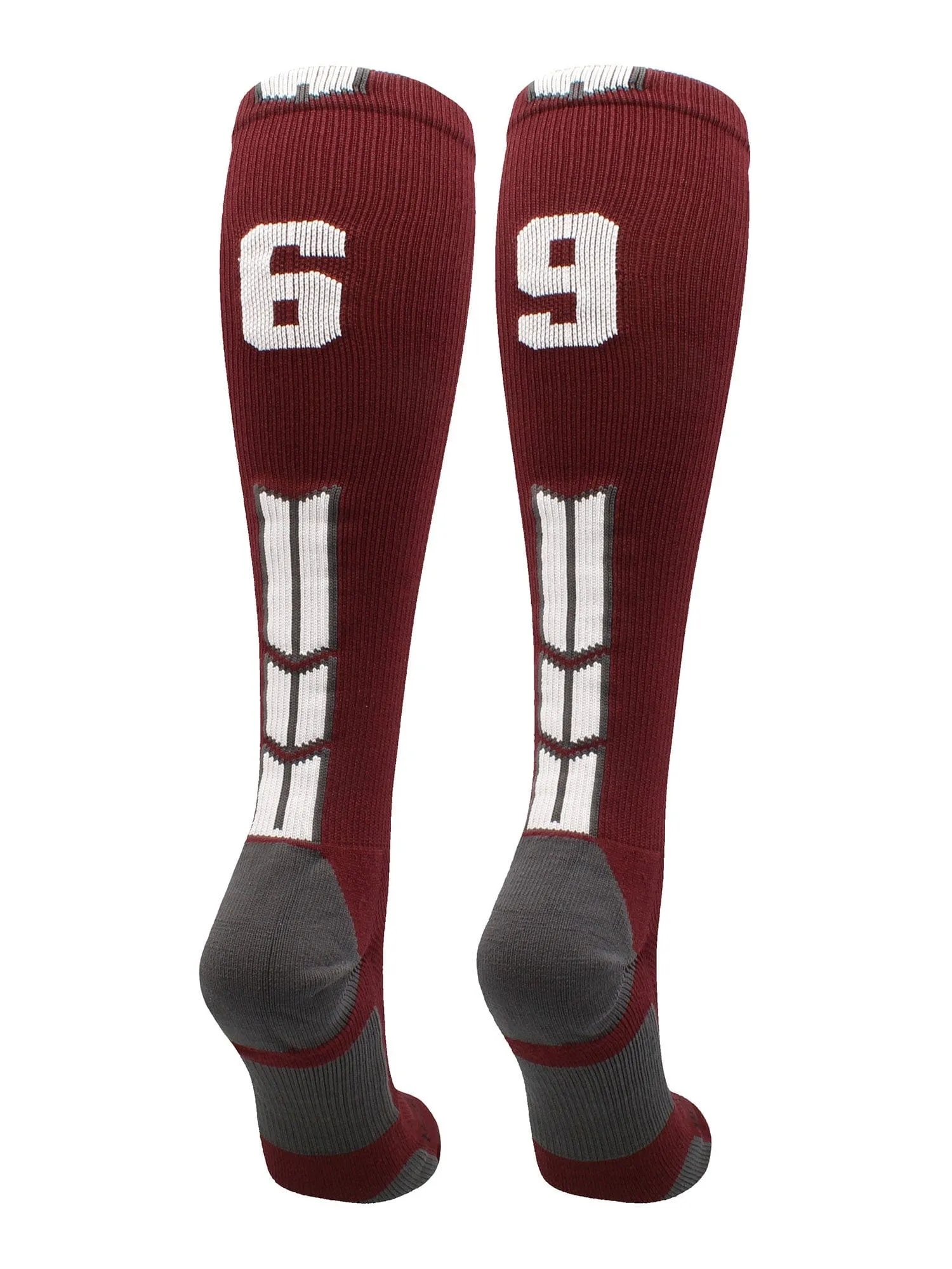 Player Id Jersey Number Socks Over the Calf Length Maroon White