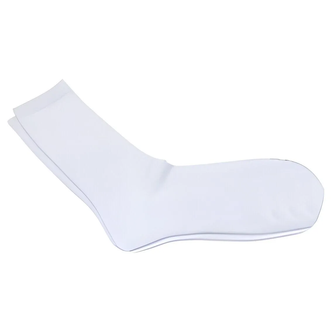 Socks - Men's Socks - 40cm - Plain White