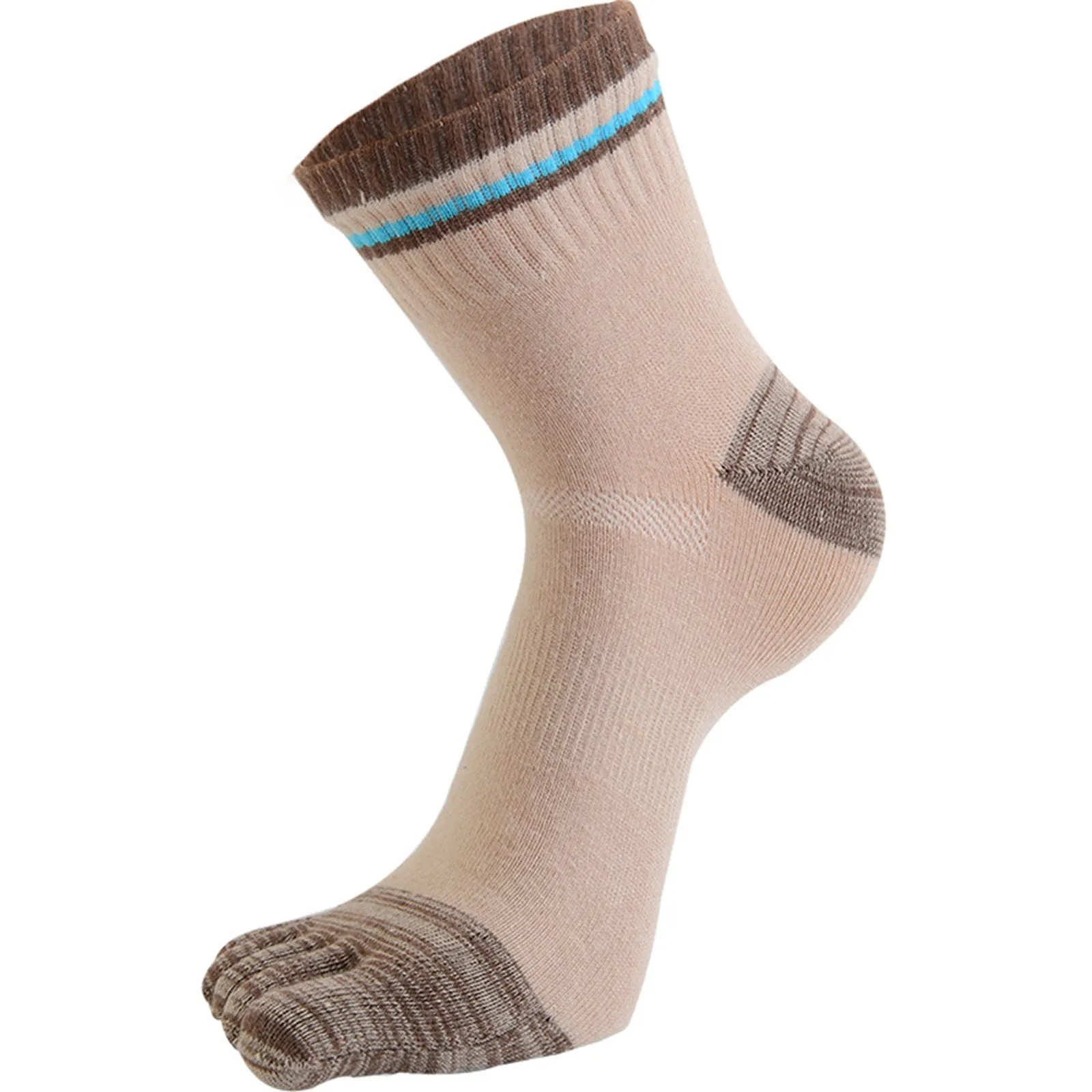Stripes Black Sports Toe Socks Gift Box